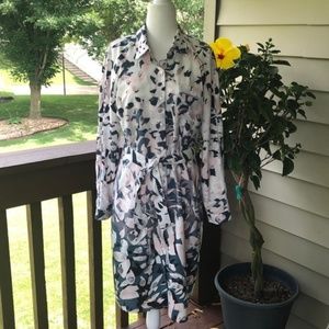 NYDJ Kelsie Shirt Dress Sz 8